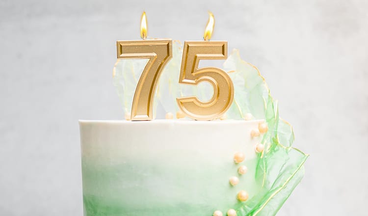 CIA 75th Anniversary Cake