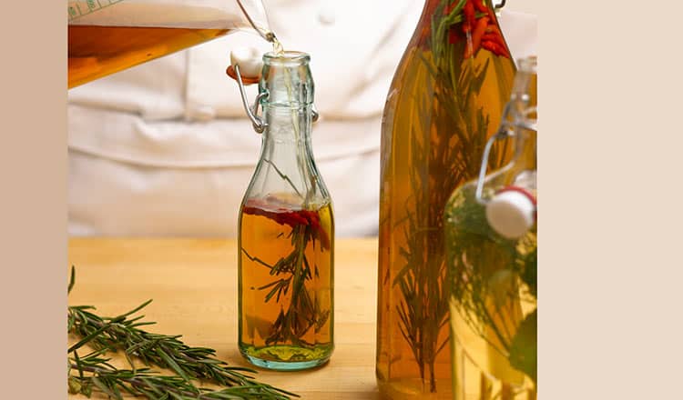Infusing Oils and Vinegars