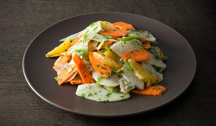 Chayote Salad with Oranges