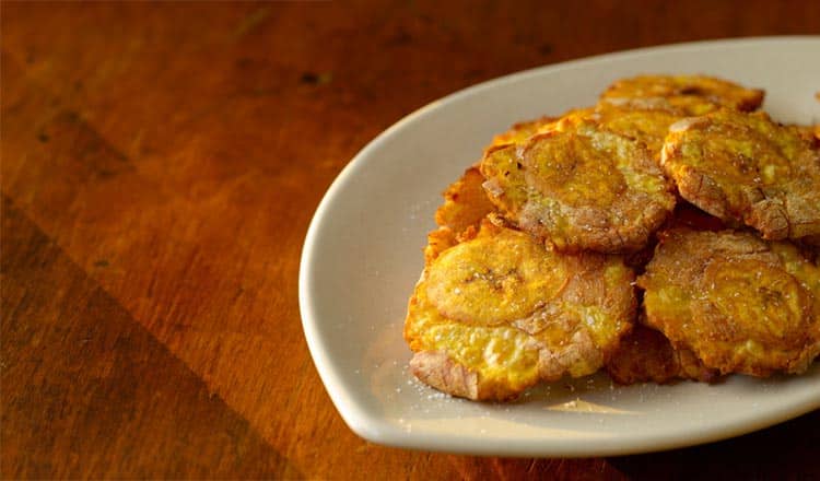 Tostones (Twice-Fried Green Plantains)