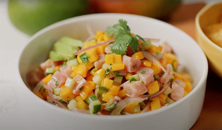 Mango and Tuna Ceviche