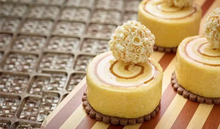 Sweet Coffee Chiffon Roulade