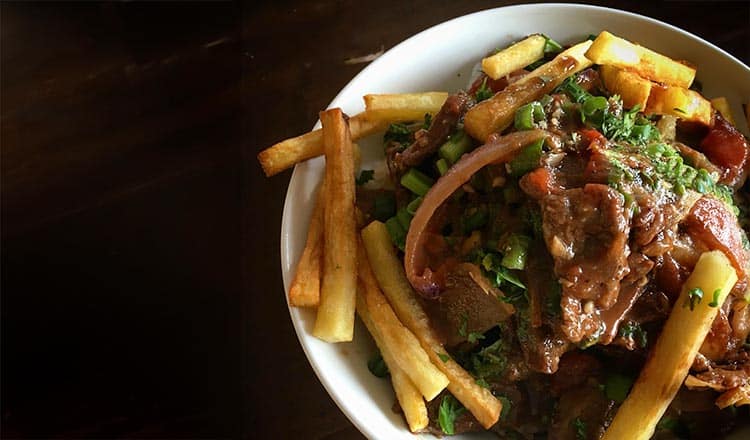 Lomo Saltado (Peruvian Stir-Fried Beef Tenderloin and Potatoes)