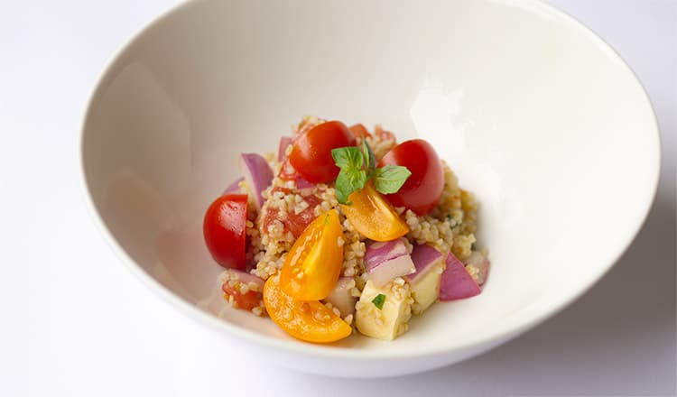 Cracked Wheat and Tomato Salad