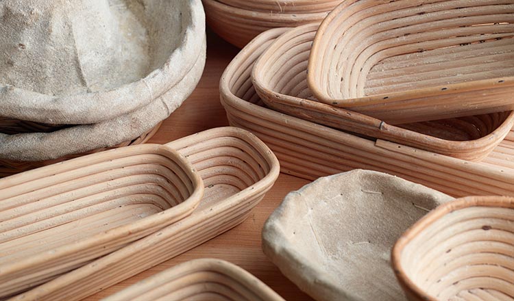 Bread proofing baskets