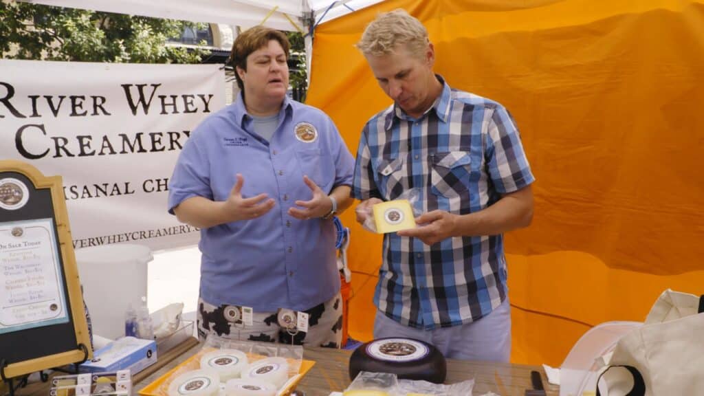 Artisan Cheese at the Farmers’ Market