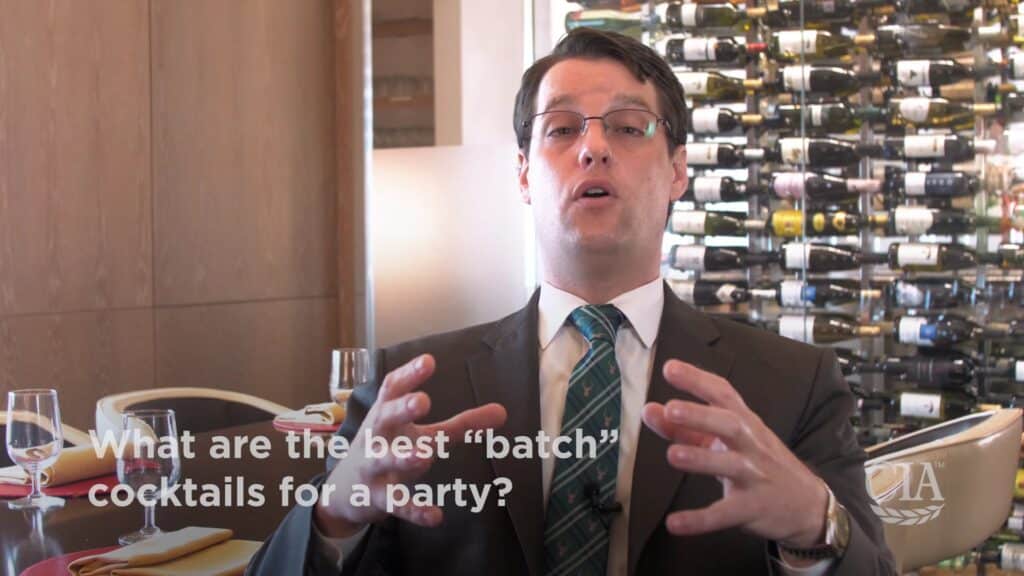 Hey, Chef… Batch Cocktails