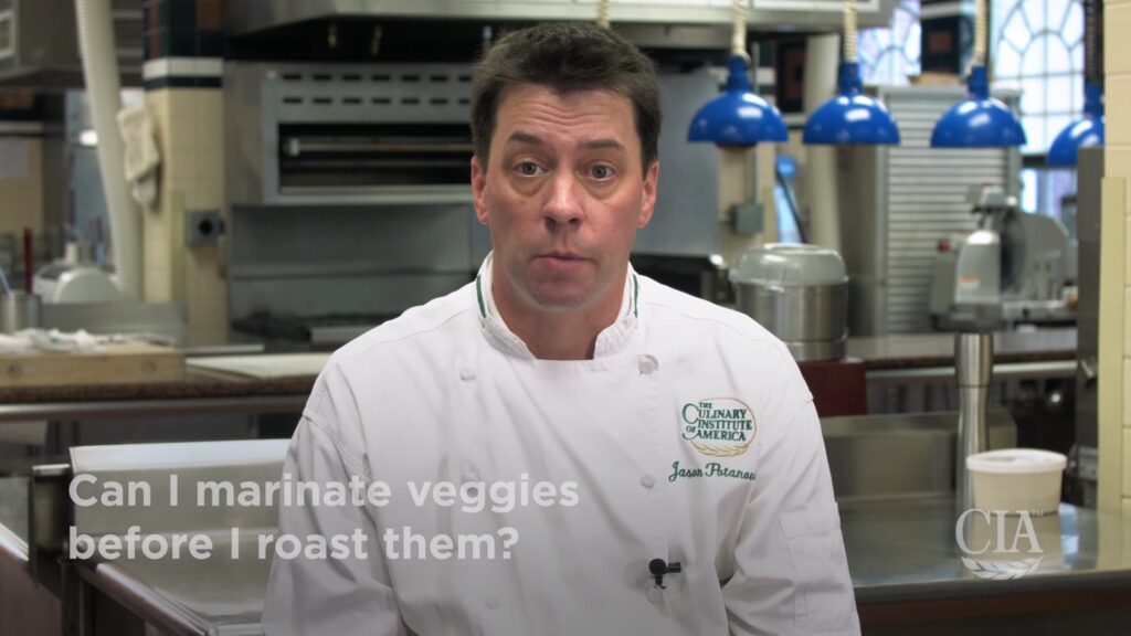 Hey, Chef! Marinating Veggies