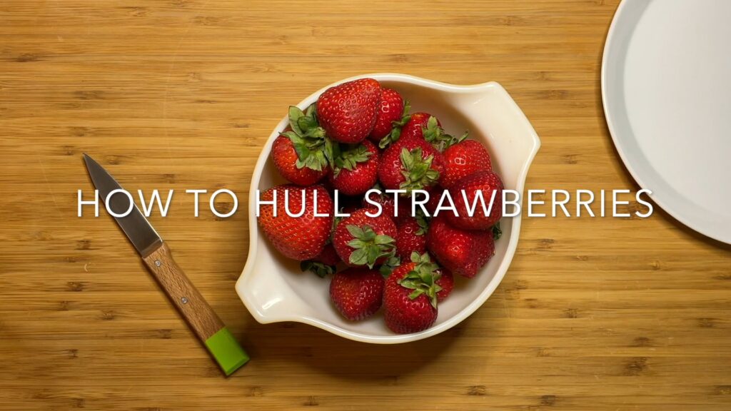 How to Hull Strawberries