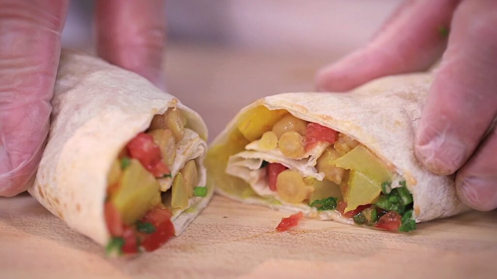 Making Burritos with Classic or New Ingredients