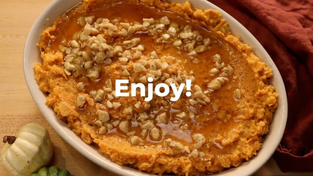 Mashed Sweet Potatoes