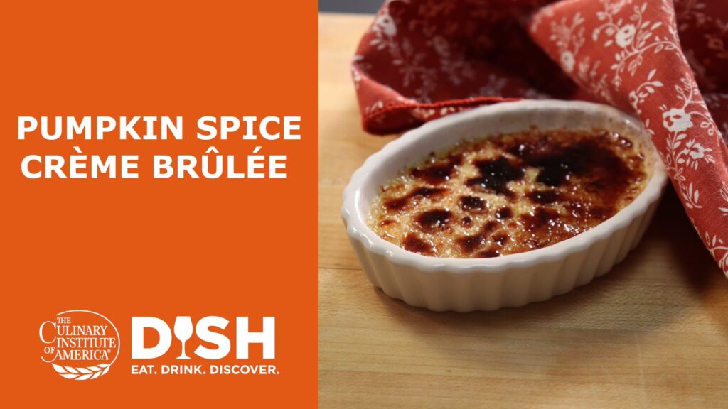 Pumpkin Spice Crème Brûlée