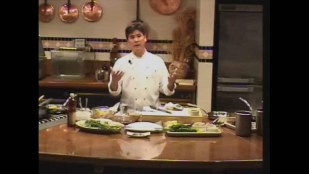 Rack of Lamb Demonstration by Roy Yamaguchi