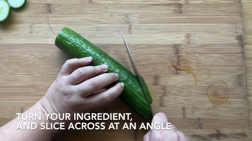 Recipes Between the Lines: Cutting on a Bias