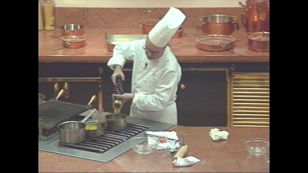 Salmon En Croûte Demonstration by André Soltner