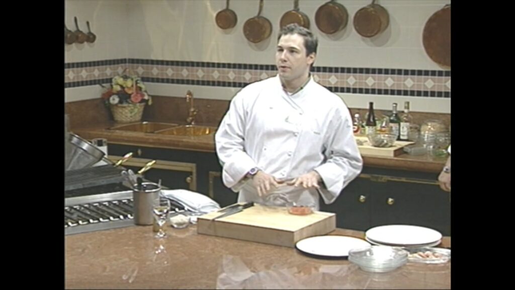 Scallops and Foie Gras Demonstration by Rocco Dispirito
